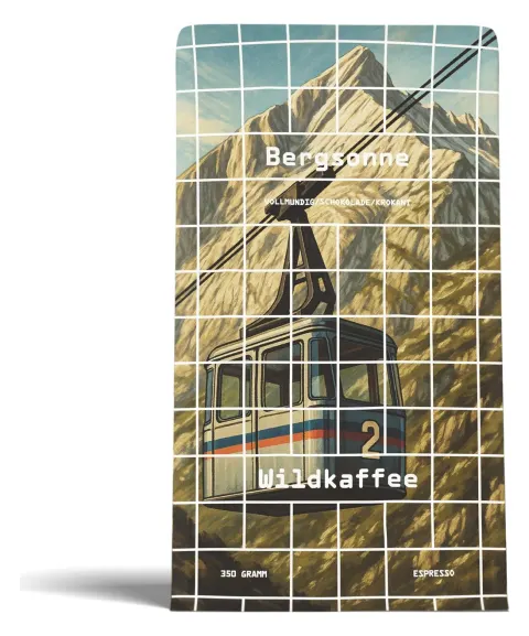 Packung Wildkaffee Bergsonne Espresso