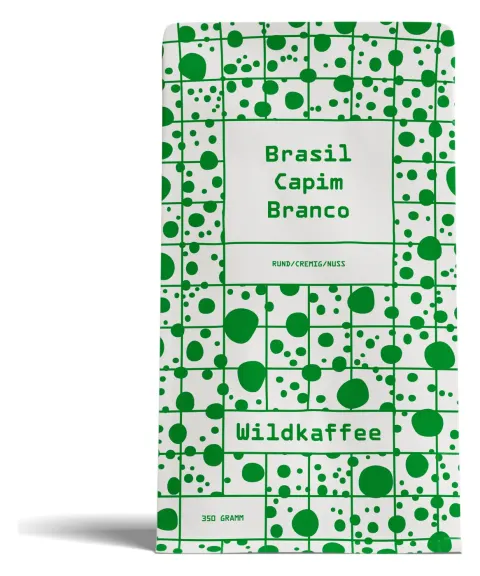 Packung Wildkaffee Brasil Capim Branco
